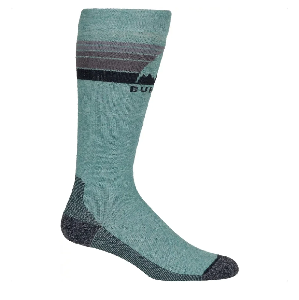 Burton Petrol Green Emblem Midweight Socks